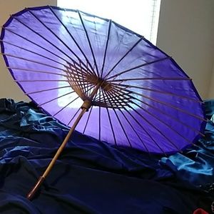 Purple parasol